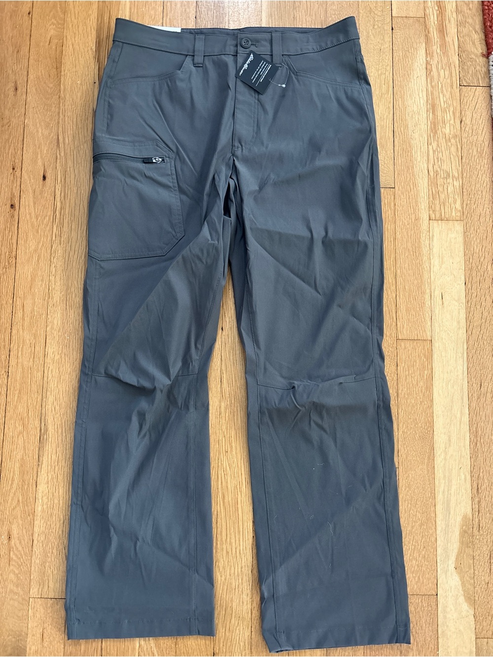 Men's Dark Gray Outdoor Pants
